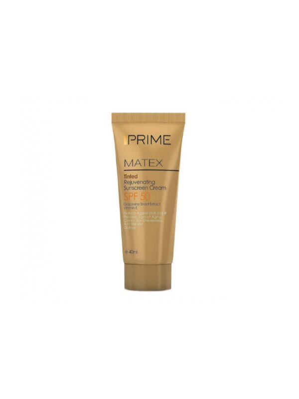 کرم ضد آفتاب رنگی جوان کننده SPF50 پریم