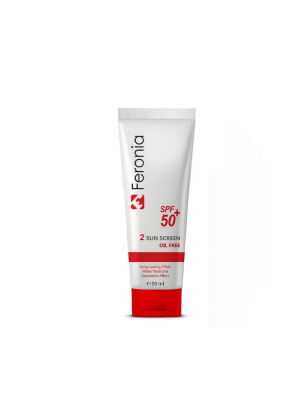 کرم ضد آفتاب رنگی   SPF50 2 فرونیا