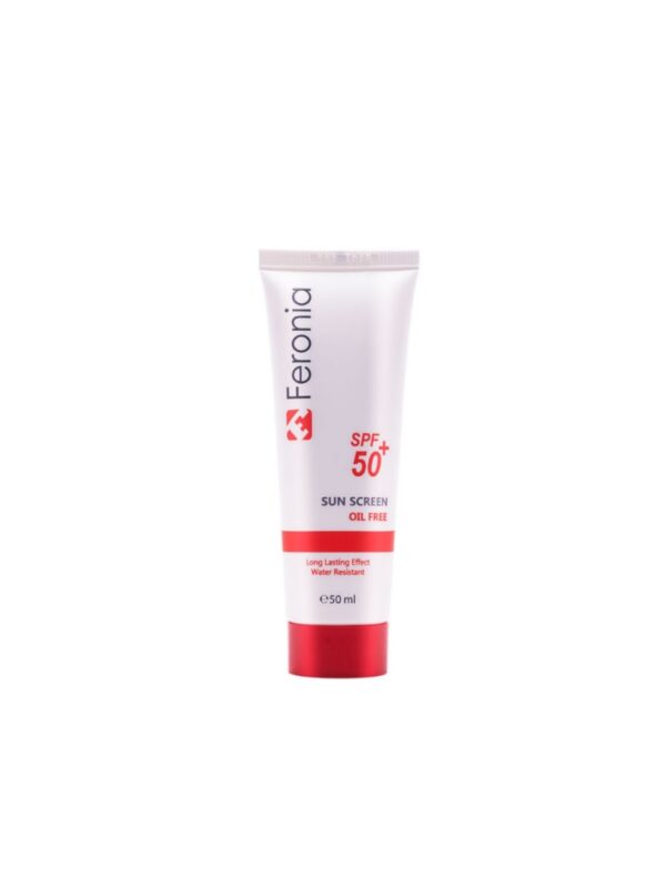 کرم ضد آفتاب ساده حاوی SPF50  فرونیا
