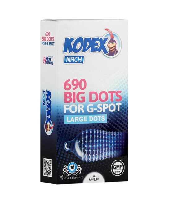 کاندوم خاردار 690 بیگ دات ناچ کدکس 10 عددی