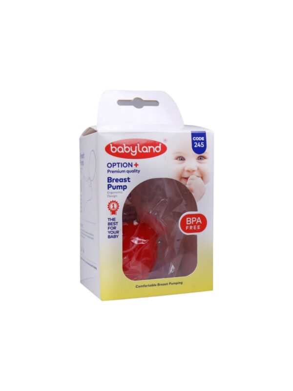 شیر دوش بیبی لند BREAST PUMP کد 245 قرمز