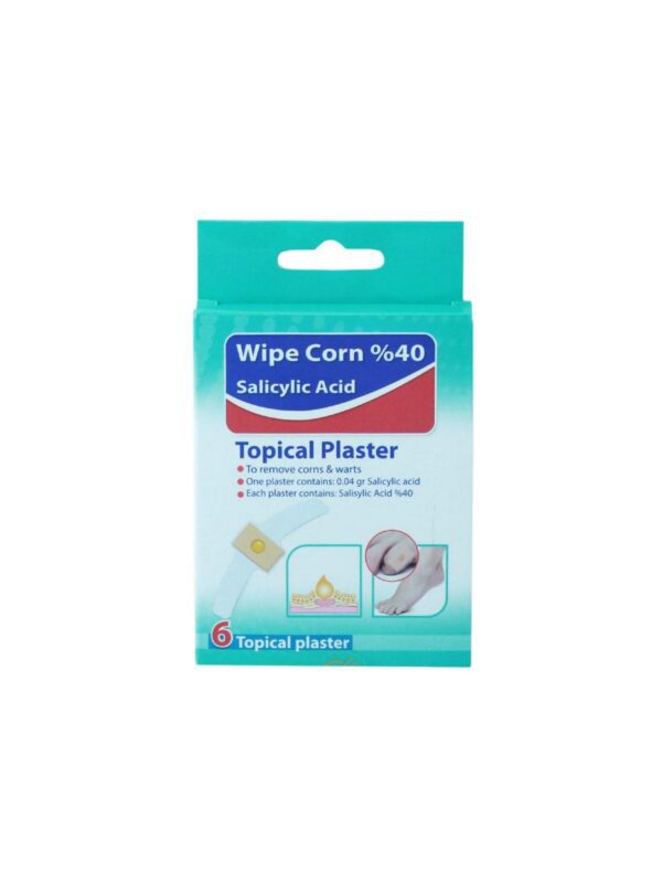 چسب میخچه وایپ کورن 40% بسته 6 عددی