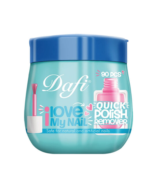 دستمال مرطوب لاک پاک کن قوطی دافی 90 عددی