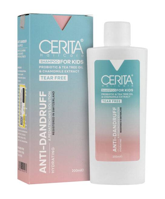شامپو ضد شوره کودک سریتا حجم 200 میلی لیتر