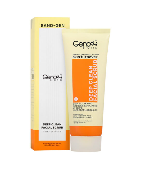 اسکراب قوی صورت ژنوبایوتیک 120 میلی لیتر