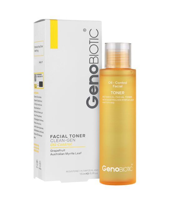 تونر تنظیم چربی و براقیت صورت کلین ژن ژنوبایوتیک