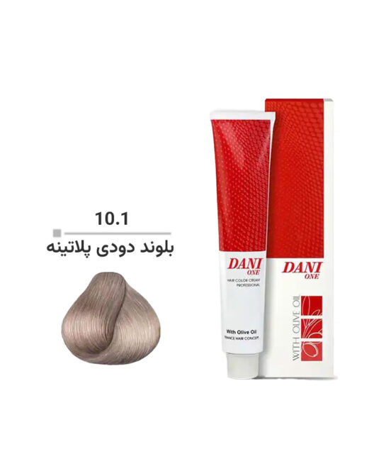 رنگ مو دنی وان شماره 10.1 بلوند دودی پلاتینه