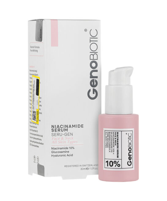 سرم نیاسینامید ژنوبایوتیک 30 میلی لیتر