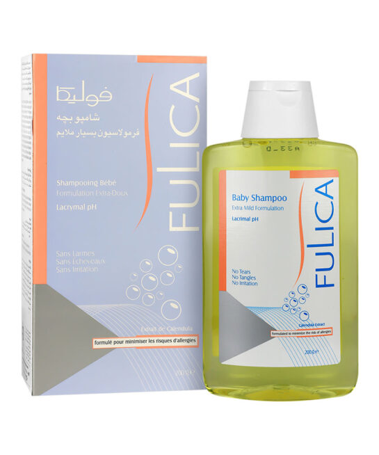 شامپو بچه بسیار ملایم فولیکا ۲۰۰ میلی لیتر
