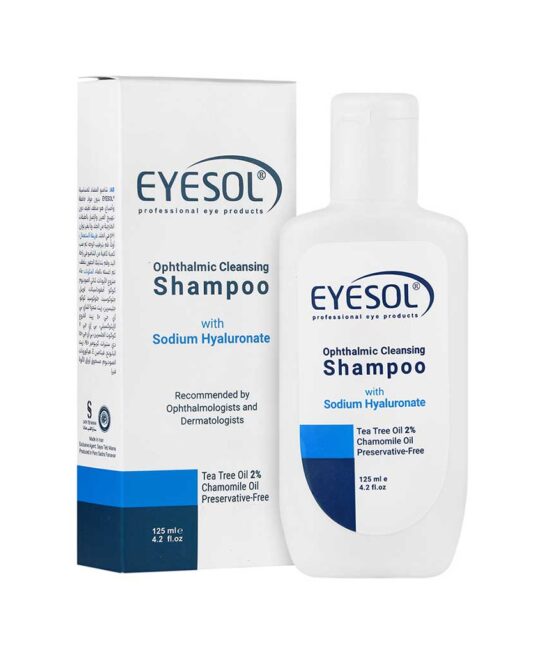 شامپو شستشوی پلک و مژه آیسول 125 میلی لیتر