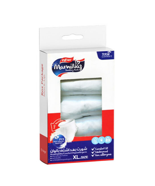 شورت یکبار مصرف زنانه مامی ناز XL