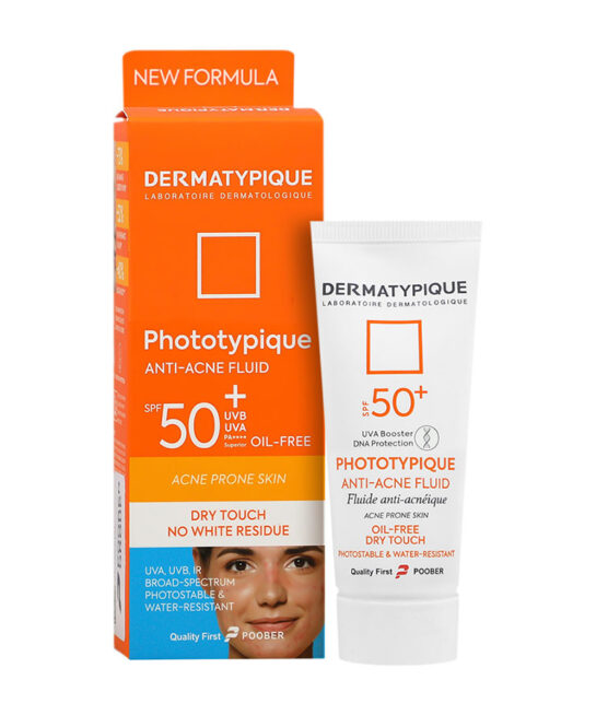 ضد آفتاب فلویید پوست چرب و جوش دار درماتیپیک SPF50