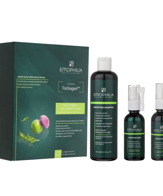 پک شامپو و تونیک تقویت کننده مو اموفیلیا