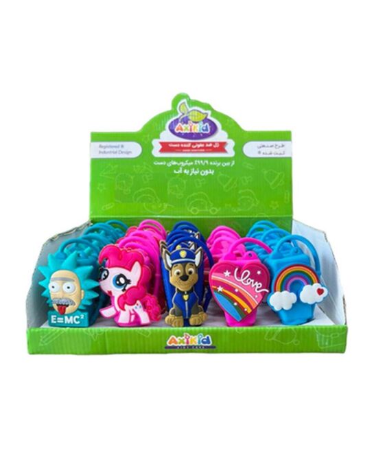 ژل ضدعفونی کننده دست آکسیکید انواع طرح ها