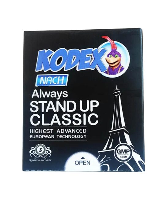 کاندوم استند آپ کلاسیک کدکس 3 عددی