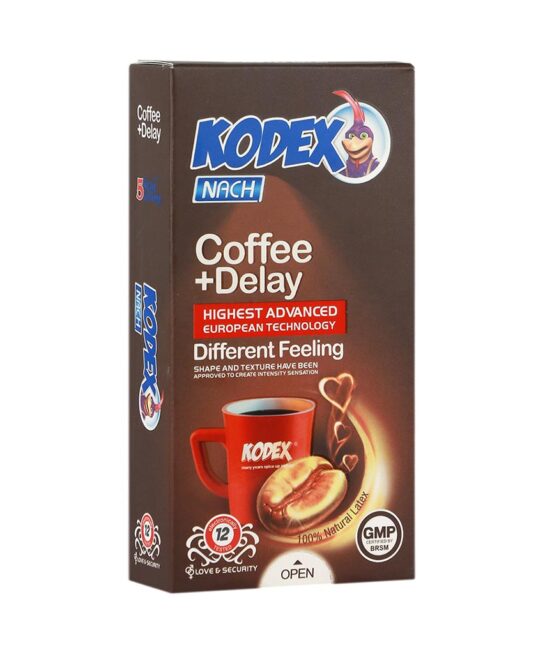 کاندوم کدکس مدل Coffee بسته 12 عددی
