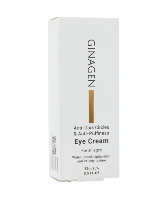 کرم رفع پف و تیرگی دور چشم ژیناژن 15 میلی لیتر