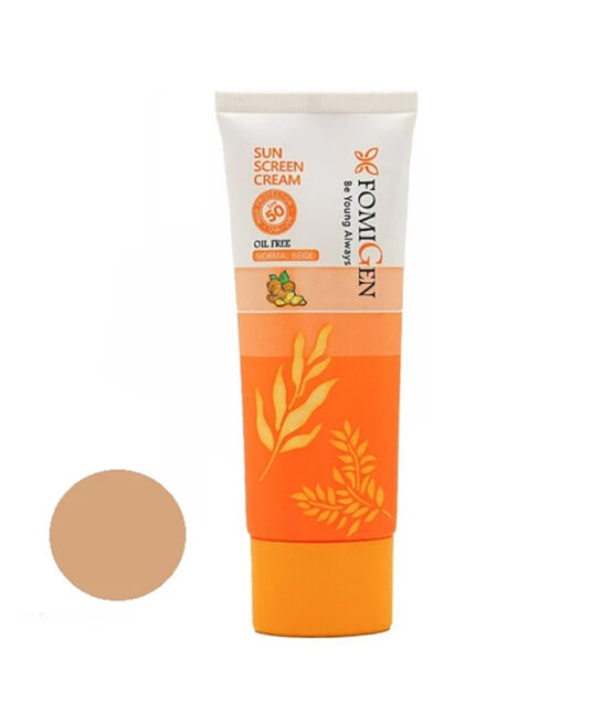 کرم ضد آفتاب رنگی فومیژن SPF50 مناسب انواع پوست 40 میلی‌لیتر