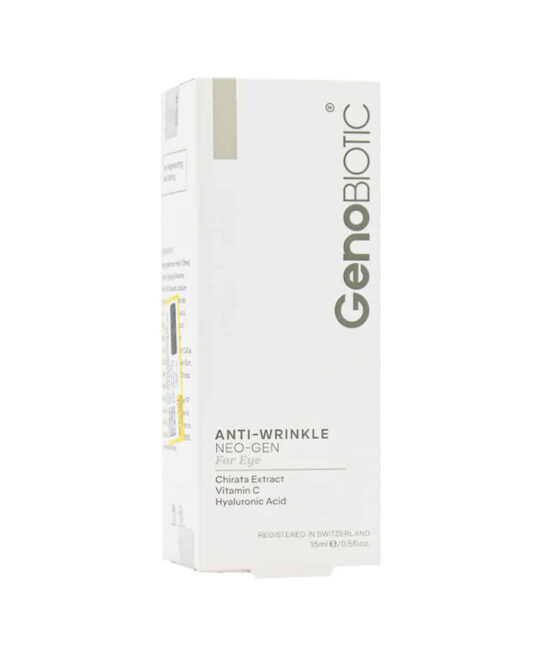 کرم ضد چروک دور چشم ژنوبایوتیک 15 میلی لیتر