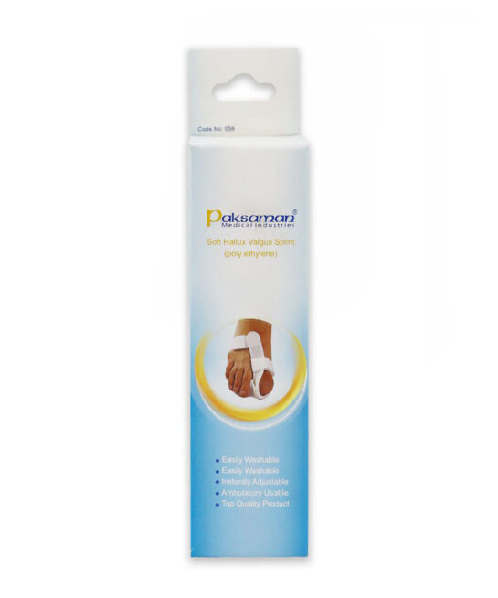 اسپیلنت هالوکس والگوس نرم پاک سمن کد 058 سایز لارج