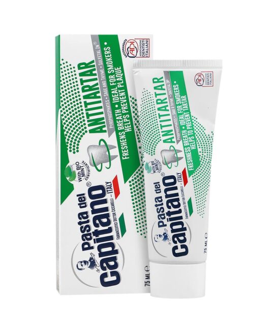خمیر دندان ضد جرم پاستا دل کاپیتانو با طعم نعناع 75 میلی لیتر