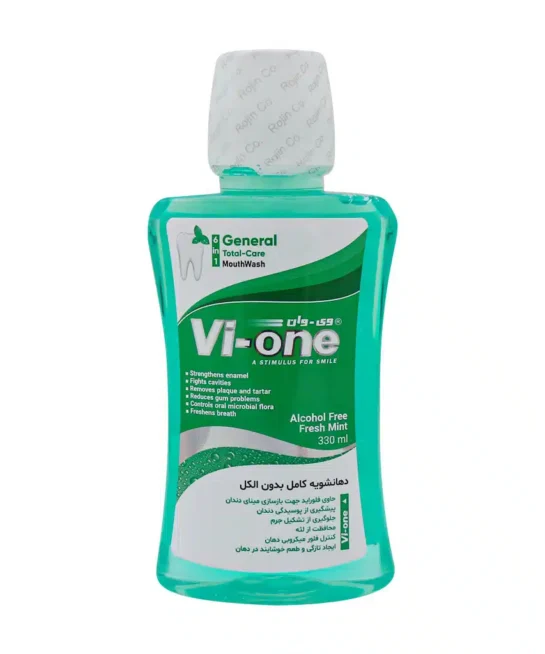 دهان شویه کامل بدون الکل وی وان 330 میلی لیتر