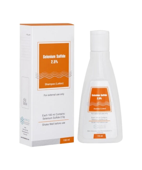 شامپو سلنیوم سولفاید 25 درصد سلراز 150 میلی لیتر