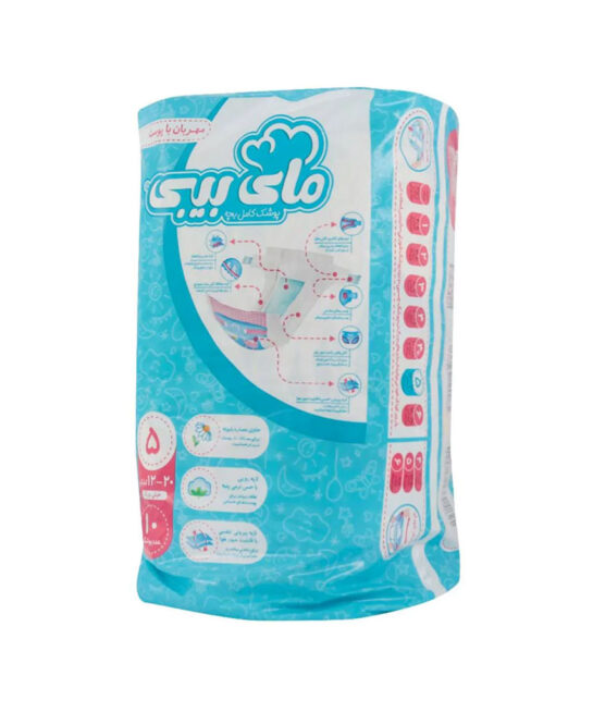 پوشک کامل کودک سایز 5 مای بیبی بسته 10 عددی
