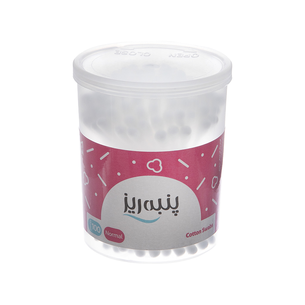 گوش پاک کن پنبه ریز 100 عددي